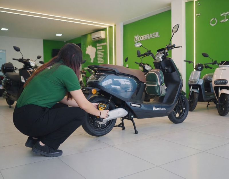 Calibragem em dia: O segredo simples que aumenta a vida �til da sua scooter el�trica